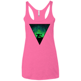 T-Shirts Vintage Pink / X-Small Northern Lights Pose Women's Triblend Racerback Tank