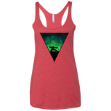 T-Shirts Vintage Red / X-Small Northern Lights Pose Women's Triblend Racerback Tank