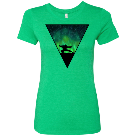 T-Shirts Envy / S Northern Lights Pose Women's Triblend T-Shirt