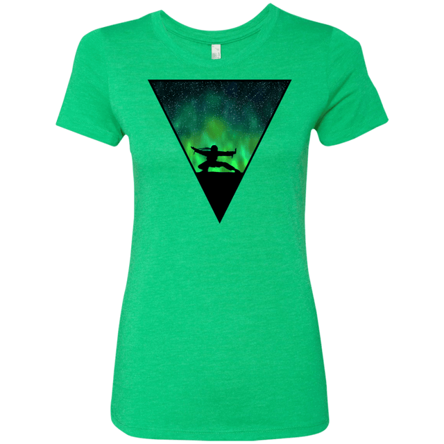 T-Shirts Envy / S Northern Lights Pose Women's Triblend T-Shirt
