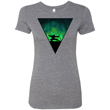 T-Shirts Premium Heather / S Northern Lights Pose Women's Triblend T-Shirt