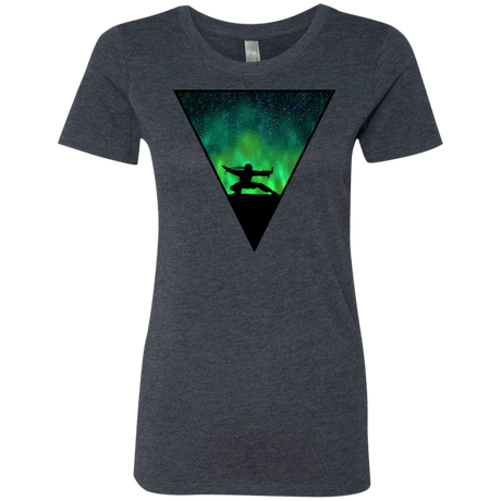 T-Shirts Vintage Navy / S Northern Lights Pose Women's Triblend T-Shirt