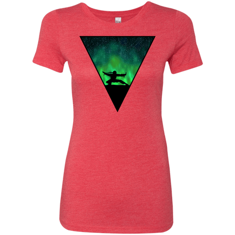 T-Shirts Vintage Red / S Northern Lights Pose Women's Triblend T-Shirt
