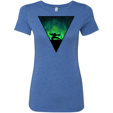 T-Shirts Vintage Royal / S Northern Lights Pose Women's Triblend T-Shirt
