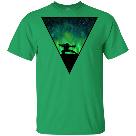 T-Shirts Irish Green / YXS Northern Lights Pose Youth T-Shirt
