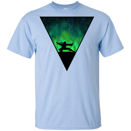 T-Shirts Light Blue / YXS Northern Lights Pose Youth T-Shirt