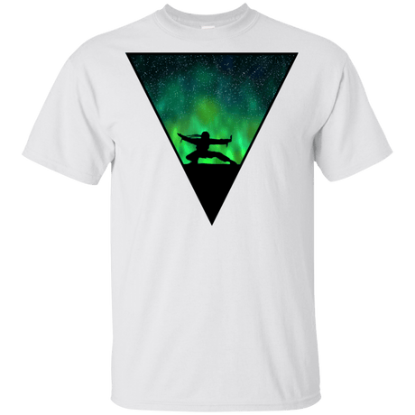T-Shirts White / YXS Northern Lights Pose Youth T-Shirt