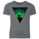 T-Shirts Premium Heather / YXS Northern Lights Pose Youth Triblend T-Shirt