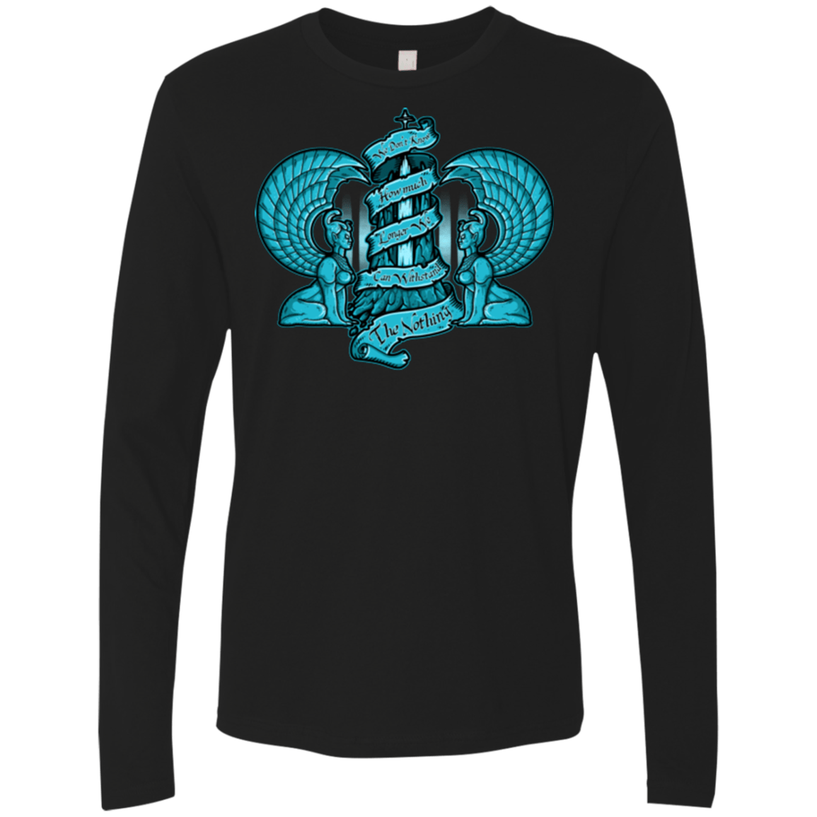 T-Shirts Black / Small NORTHERN ORACLE Men's Premium Long Sleeve
