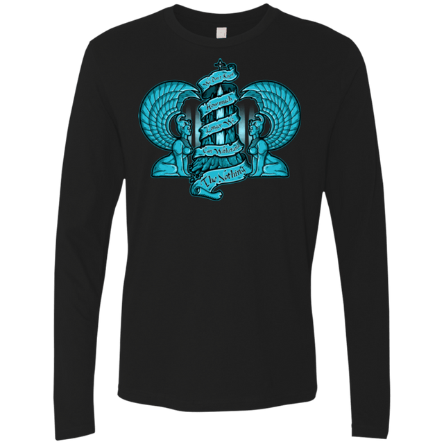 T-Shirts Black / Small NORTHERN ORACLE Men's Premium Long Sleeve