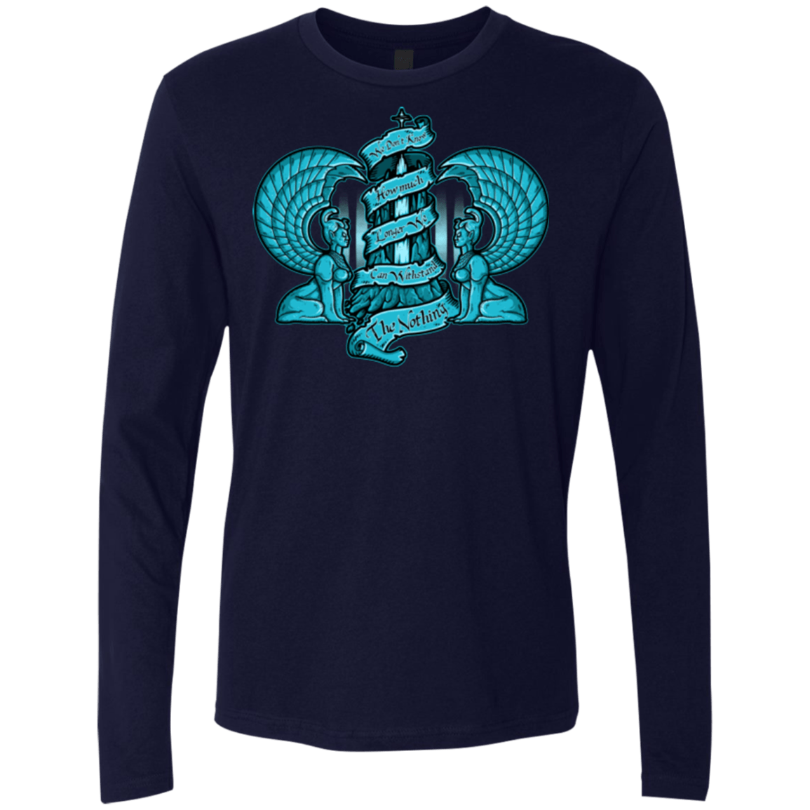 T-Shirts Midnight Navy / Small NORTHERN ORACLE Men's Premium Long Sleeve