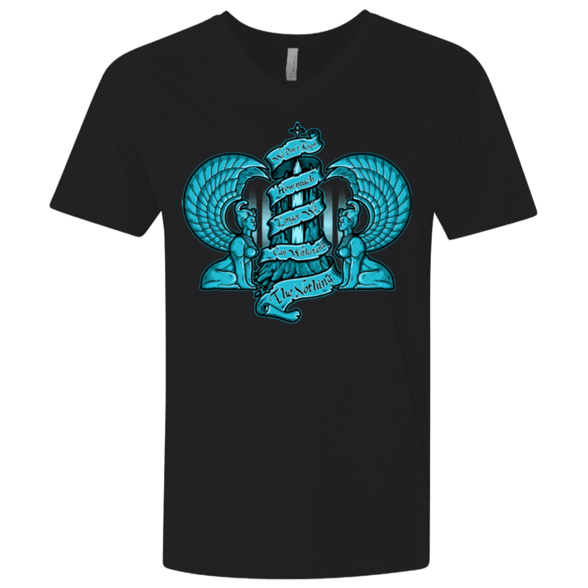 T-Shirts Black / X-Small NORTHERN ORACLE Men's Premium V-Neck