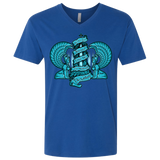 T-Shirts Royal / X-Small NORTHERN ORACLE Men's Premium V-Neck
