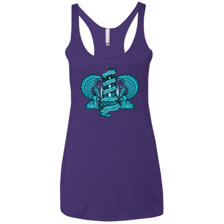 T-Shirts Purple / X-Small NORTHERN ORACLE Women's Triblend Racerback Tank