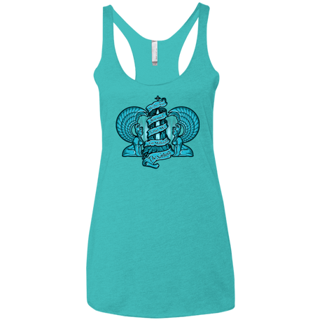 T-Shirts Tahiti Blue / X-Small NORTHERN ORACLE Women's Triblend Racerback Tank