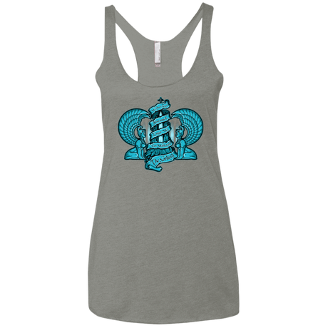 T-Shirts Venetian Grey / X-Small NORTHERN ORACLE Women's Triblend Racerback Tank