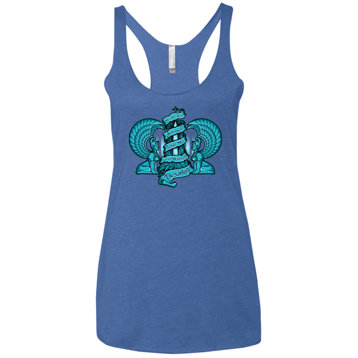 T-Shirts Vintage Royal / X-Small NORTHERN ORACLE Women's Triblend Racerback Tank