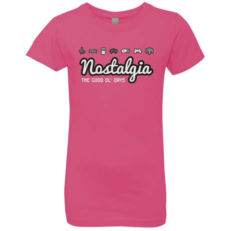 T-Shirts Hot Pink / YXS Nostalgia Girls Premium T-Shirt
