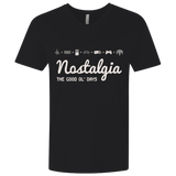 T-Shirts Black / X-Small Nostalgia Men's Premium V-Neck