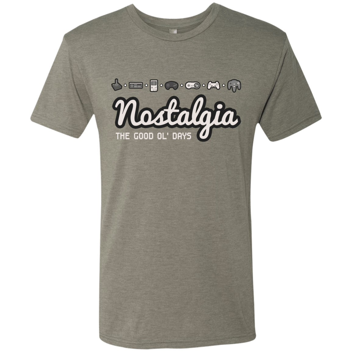 T-Shirts Venetian Grey / Small Nostalgia Men's Triblend T-Shirt