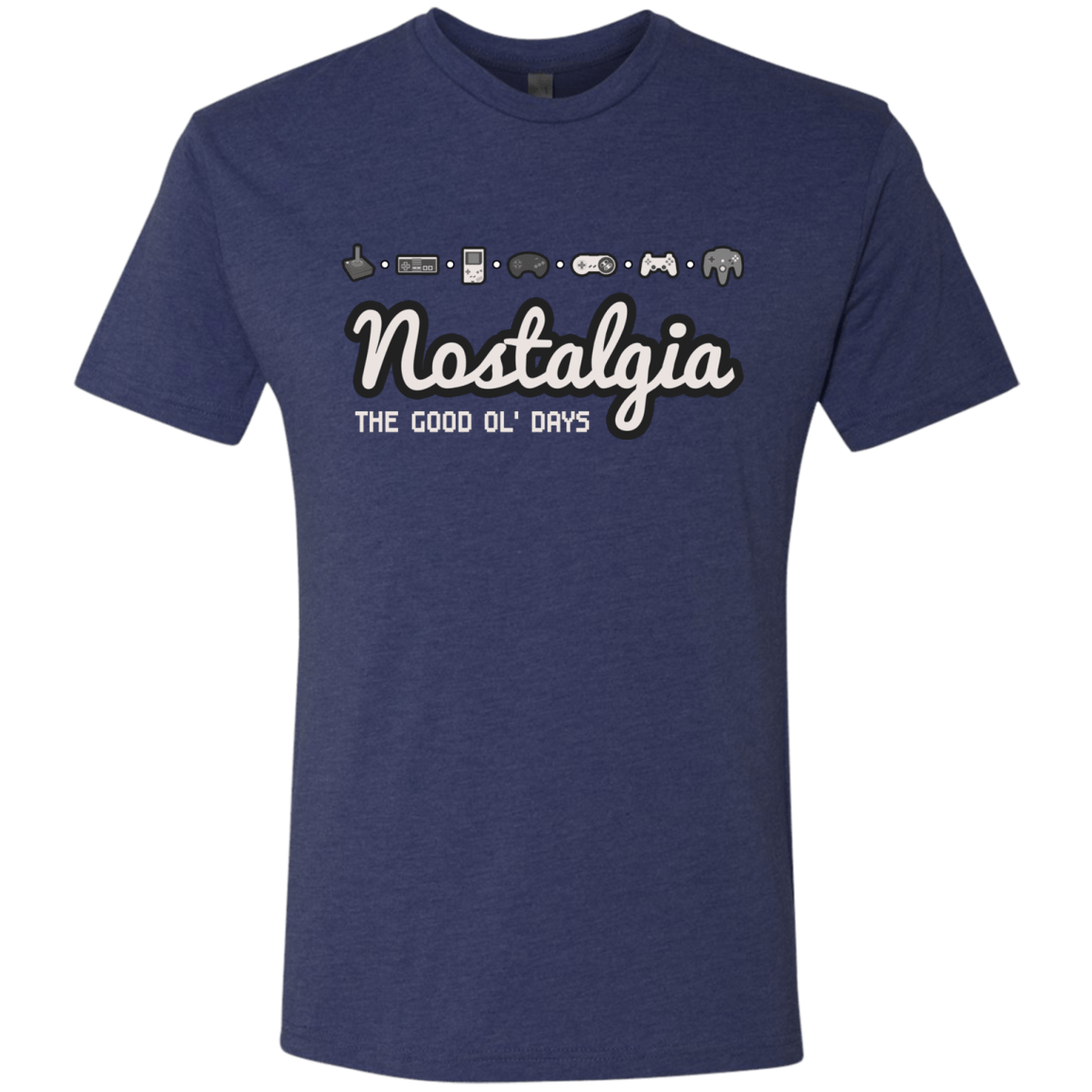 T-Shirts Vintage Navy / Small Nostalgia Men's Triblend T-Shirt