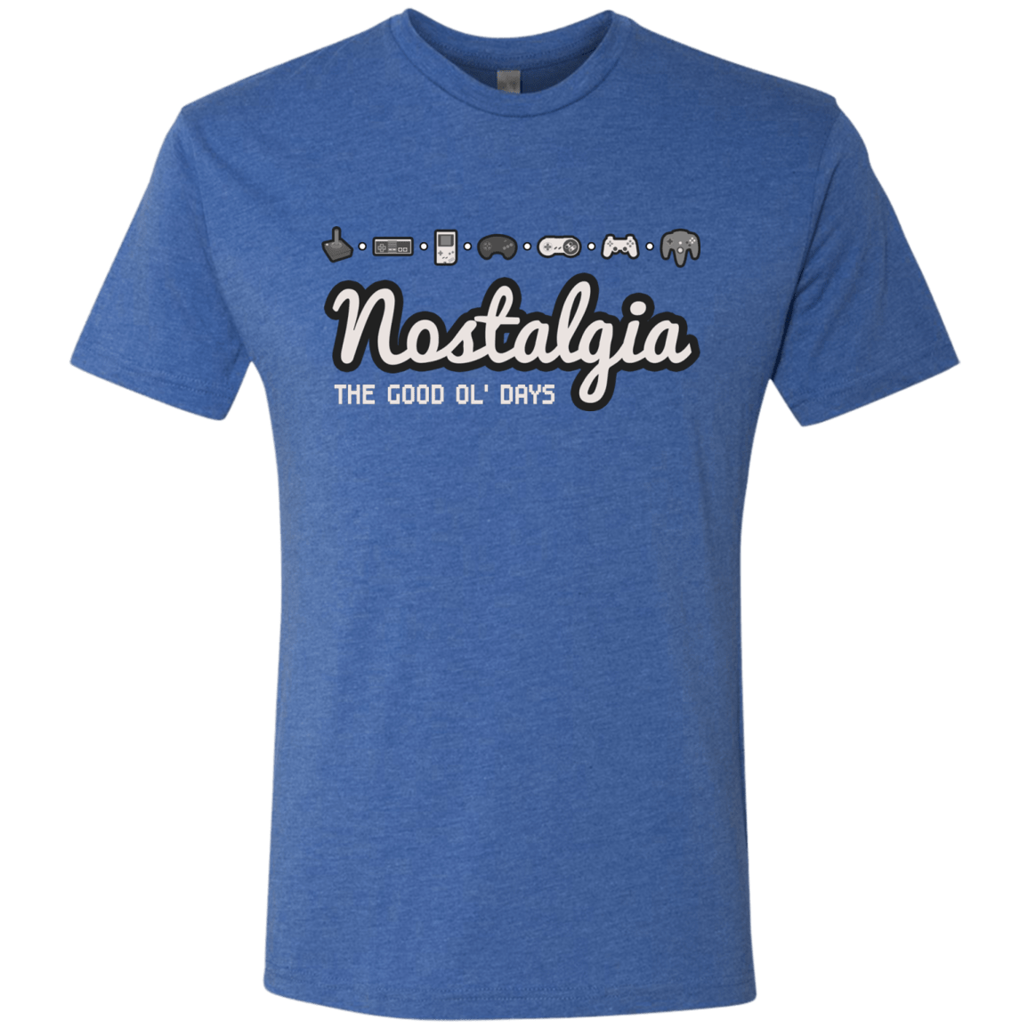 T-Shirts Vintage Royal / Small Nostalgia Men's Triblend T-Shirt