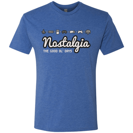 T-Shirts Vintage Royal / Small Nostalgia Men's Triblend T-Shirt
