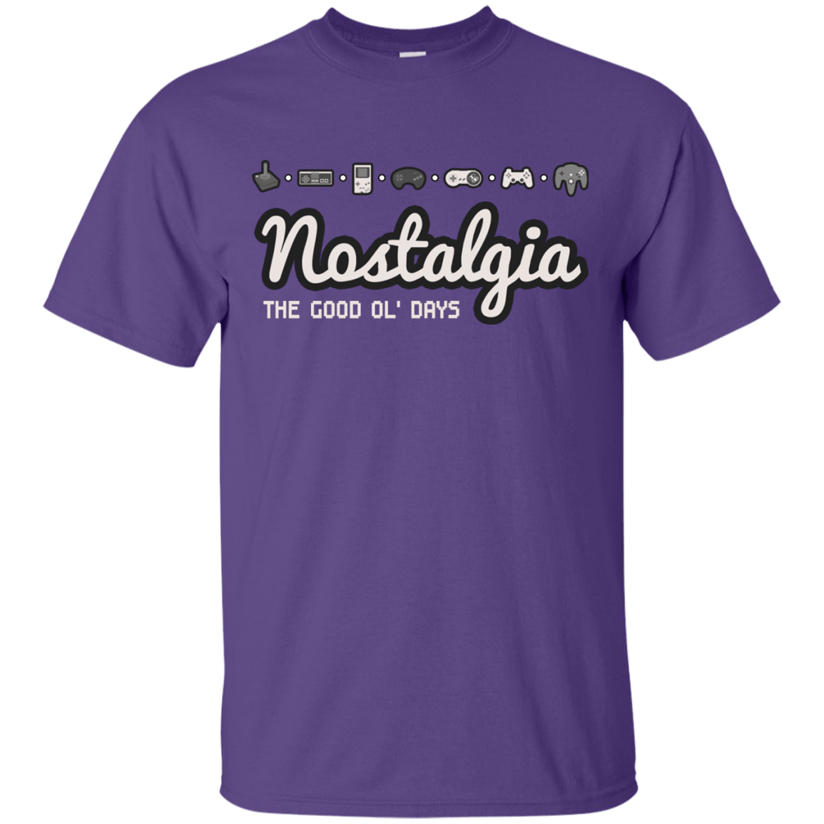 T-Shirts Purple / Small Nostalgia T-Shirt