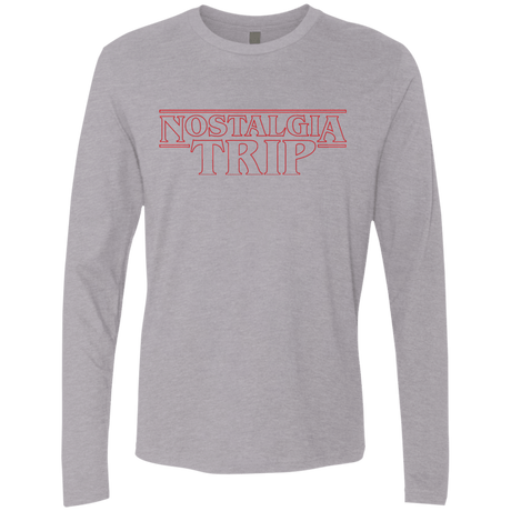 T-Shirts Heather Grey / Small Nostalgia Trip Men's Premium Long Sleeve