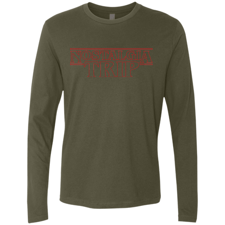 T-Shirts Military Green / Small Nostalgia Trip Men's Premium Long Sleeve