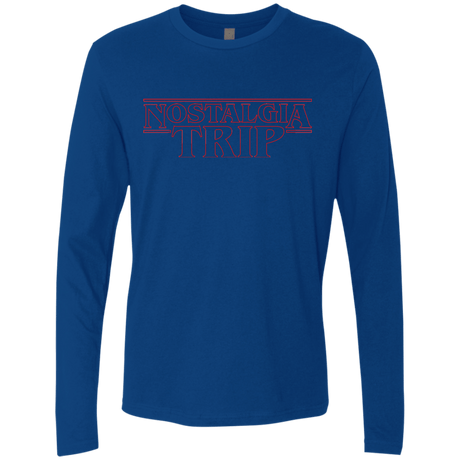 T-Shirts Royal / Small Nostalgia Trip Men's Premium Long Sleeve
