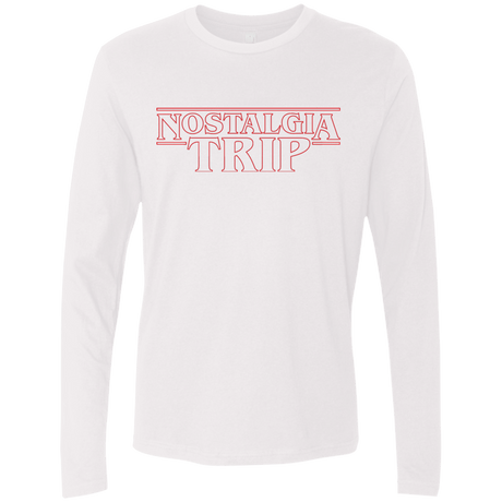 T-Shirts White / Small Nostalgia Trip Men's Premium Long Sleeve