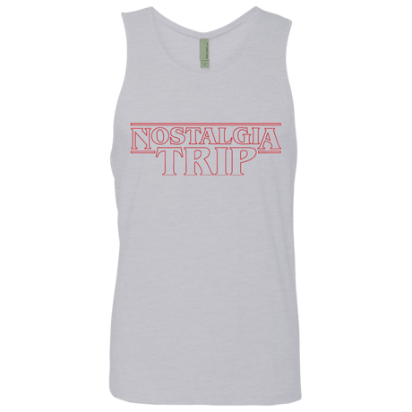 T-Shirts Heather Grey / Small Nostalgia Trip Men's Premium Tank Top