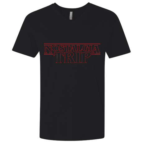 T-Shirts Black / X-Small Nostalgia Trip Men's Premium V-Neck
