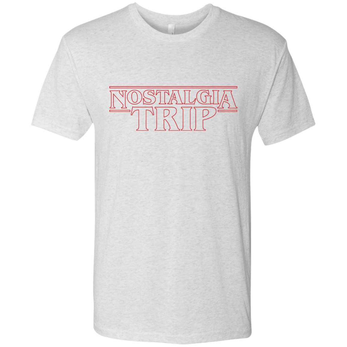 T-Shirts Heather White / Small Nostalgia Trip Men's Triblend T-Shirt