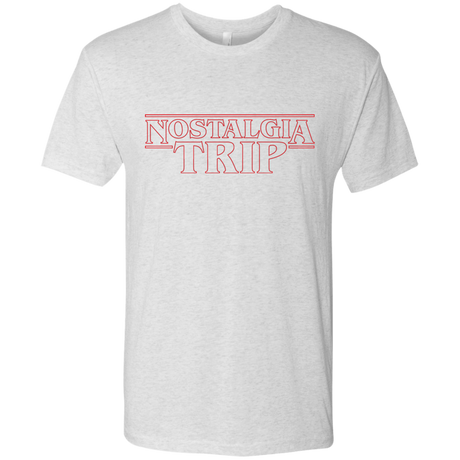 T-Shirts Heather White / Small Nostalgia Trip Men's Triblend T-Shirt