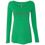 T-Shirts Envy / Small Nostalgia Trip Women's Triblend Long Sleeve Shirt