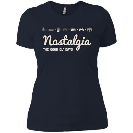 T-Shirts Midnight Navy / X-Small Nostalgia Women's Premium T-Shirt