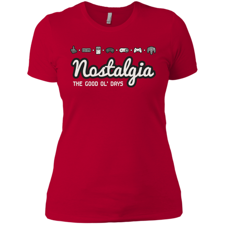 T-Shirts Red / X-Small Nostalgia Women's Premium T-Shirt