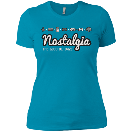 T-Shirts Turquoise / X-Small Nostalgia Women's Premium T-Shirt