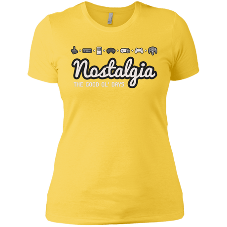 T-Shirts Vibrant Yellow / X-Small Nostalgia Women's Premium T-Shirt