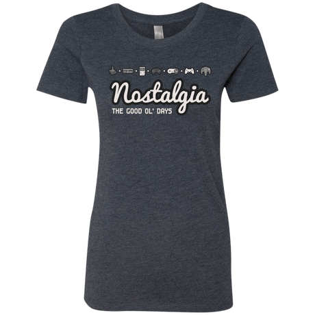 T-Shirts Vintage Navy / Small Nostalgia Women's Triblend T-Shirt