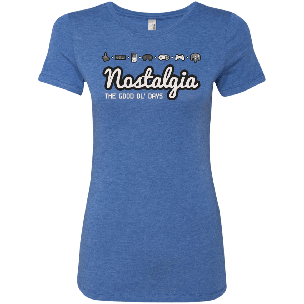 T-Shirts Vintage Royal / Small Nostalgia Women's Triblend T-Shirt