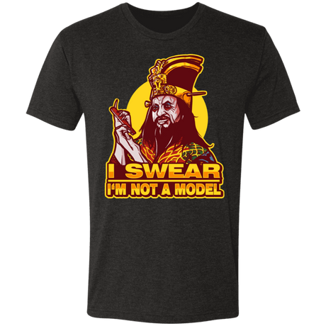 T-Shirts Vintage Black / S Not A Model Men's Triblend T-Shirt