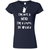 T-Shirts Navy / S Not a Nerd Junior Slimmer-Fit T-Shirt