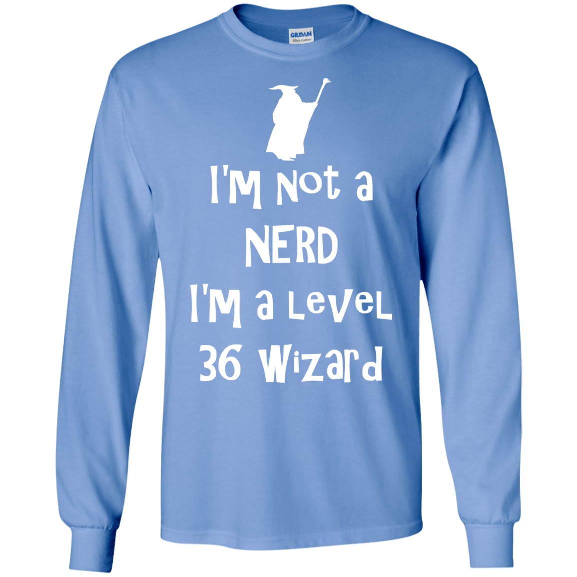 Not a Nerd Men's Long Sleeve T-Shirt