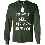 Not a Nerd Men's Long Sleeve T-Shirt