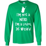 Not a Nerd Men's Long Sleeve T-Shirt
