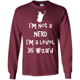 Not a Nerd Men's Long Sleeve T-Shirt