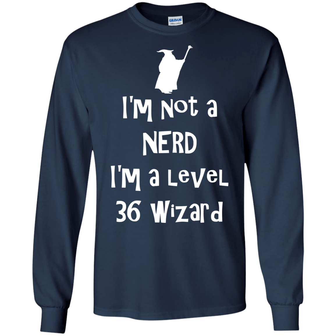 Not a Nerd Men's Long Sleeve T-Shirt